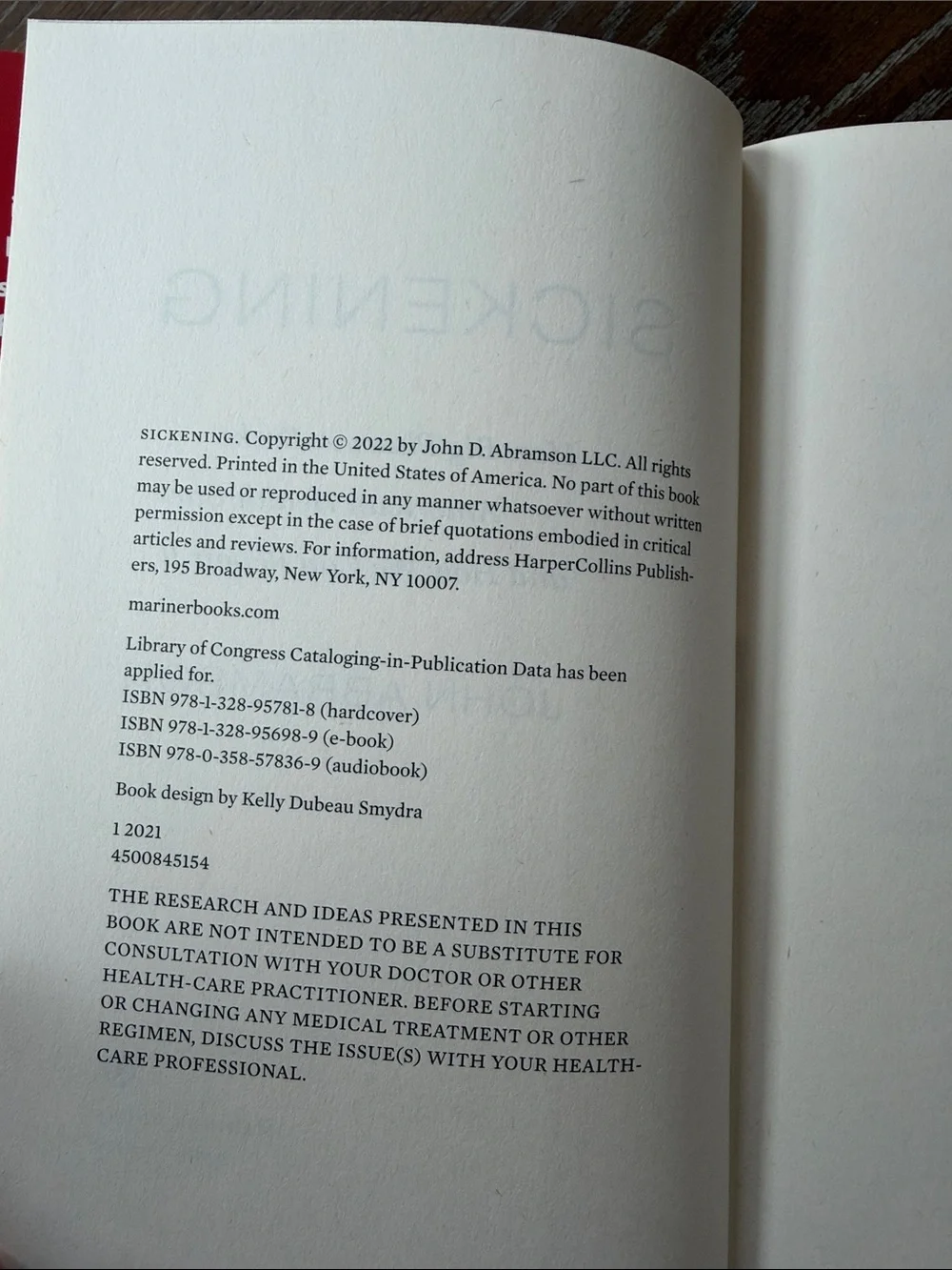 Books hardcover mariner